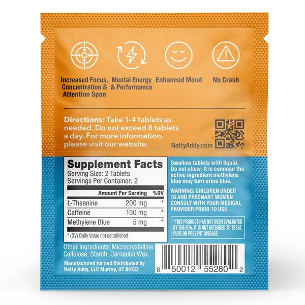 Natty Addy Tablets - 4pack (24pouch box)