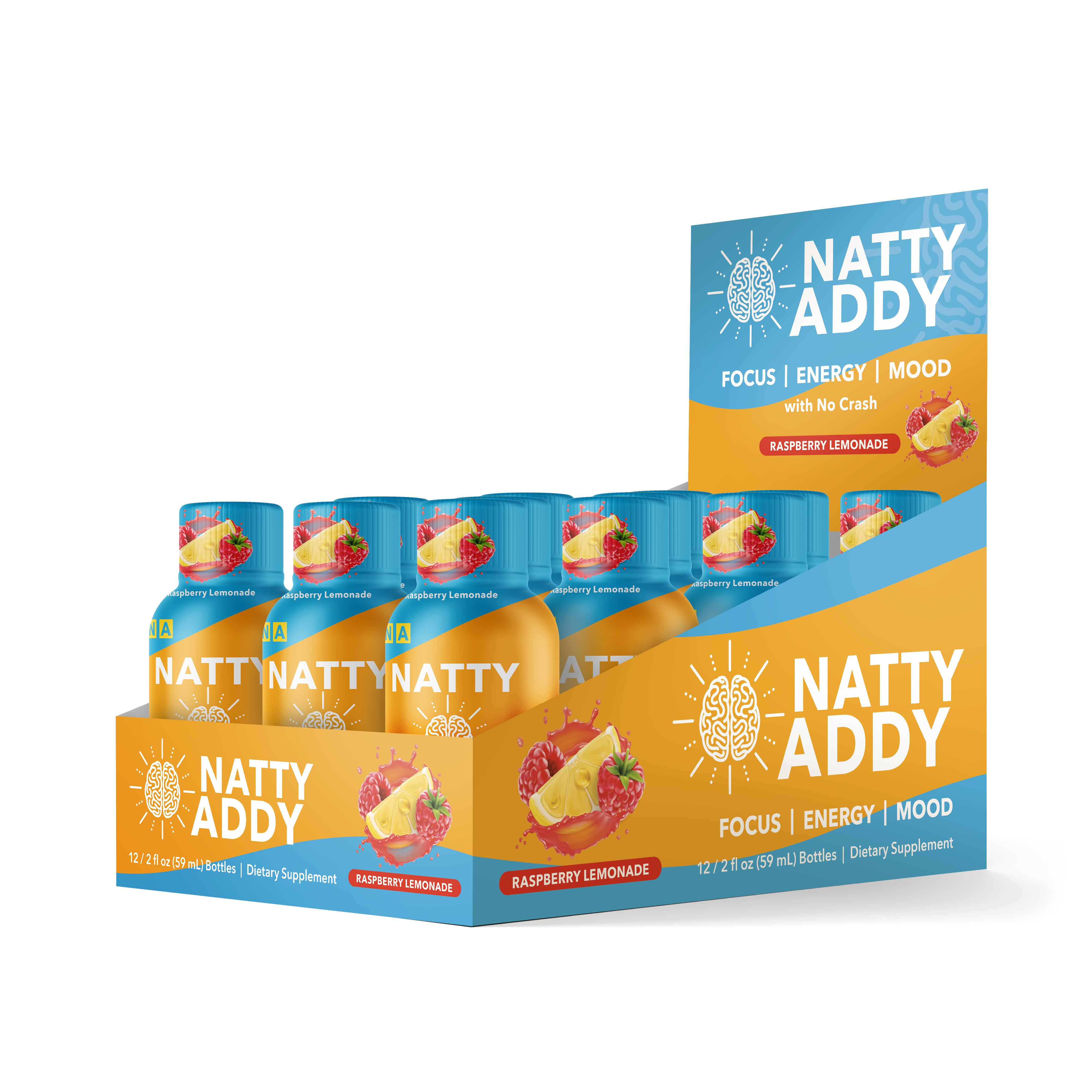 Natty Addy Liquid Shots (12ct Box)